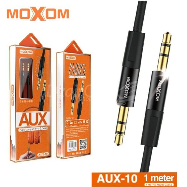 كابل AUX من MOXOM 3,5 مم من النحاس النقي AUX-10