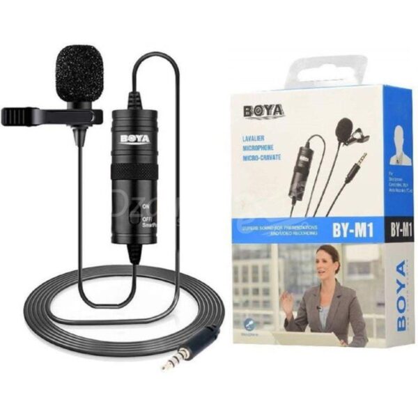 BOYA BY-M1 est un microphone cravate professionnel