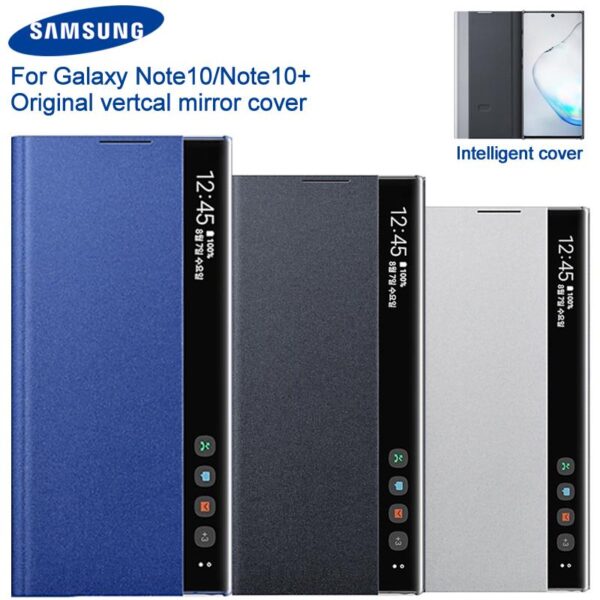 POCHETTE Coque de téléphone Samsung à vue miroir, étui transparent High quality pour Galaxy Note 10+  NOTE 10 PLUS note10+