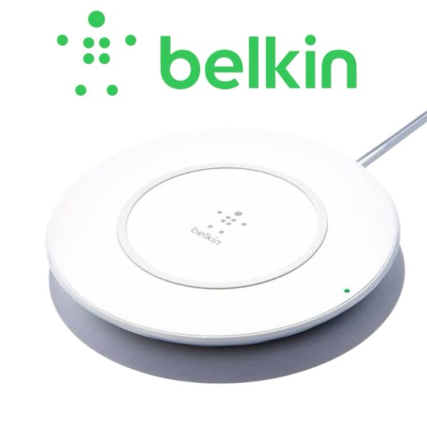 Chargeur sans fil Belkin Quick Charge - Chargeur certifié Qi 7,5 W pour iPhone, Samsung Galaxy,ect
