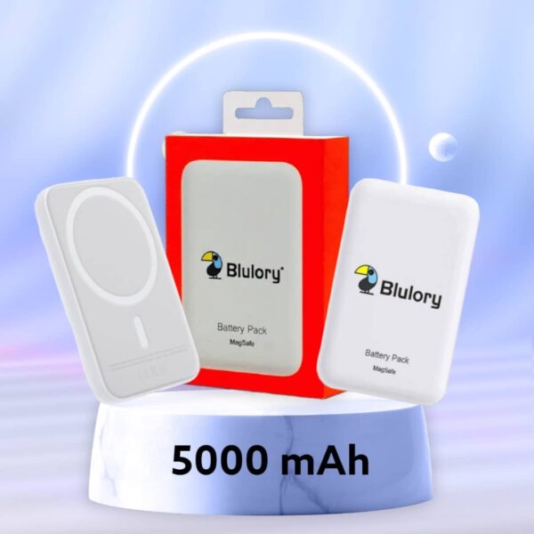 Powerbank  Magsafe Blulory 5000mAh   alimentation mobile de chargeur sans fil externe