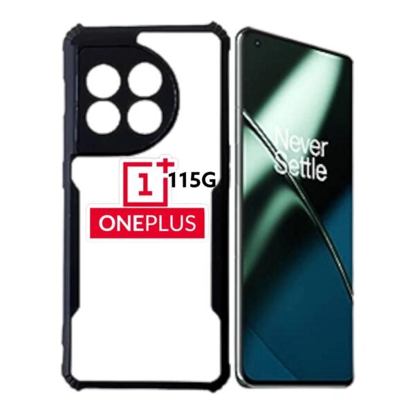 Coque arrière de protection transparente antichoc pour oneplus 11 5G – Technologie AirEDGE | Protection de caméra à 360 degrés ipaky / 1+ 115G