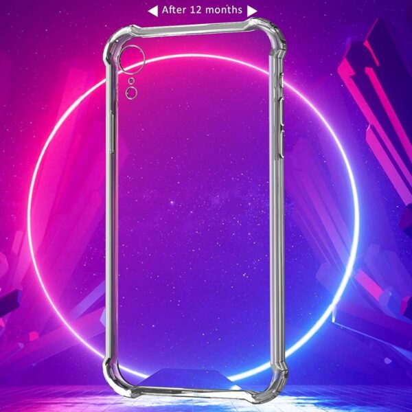 Coque de téléphone iphoneXR de luxe antichoc transparente, étui de protection antichoc en TPU