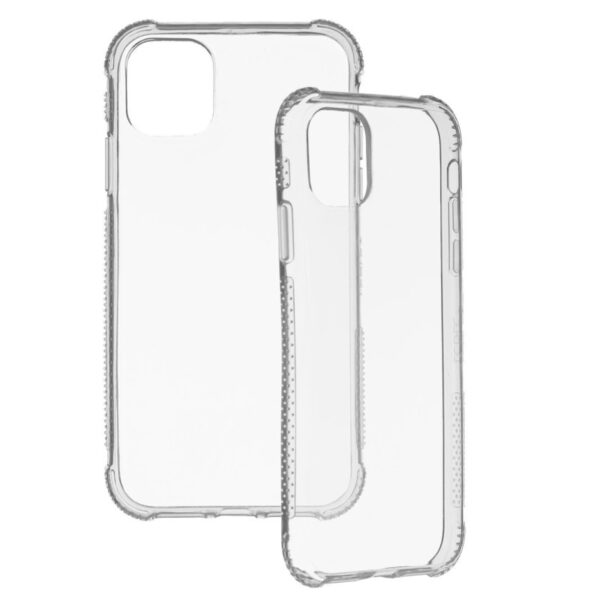 Coque de téléphone iphone11 PRO de luxe antichoc transparente, étui de protection TPU avec dos rigide pour  iphone 11 PRO