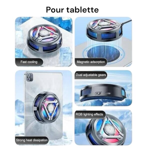 مبرد الرادياتير لقرص RGB المغناطيسي الأصلي لـ Earldom F13